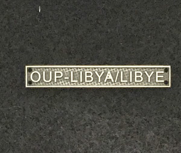Full Size OUP-LIBYA Bar Replica