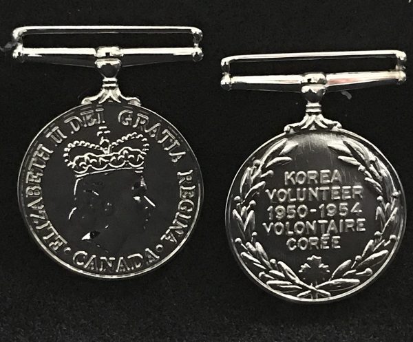 Full Size Canadian Korea Volunteer Service Medal Replica
