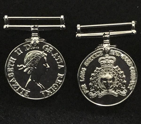 Full Size Royal Canadian Mounted Police Long Service Medal Replica