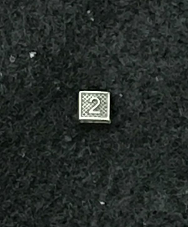 Dev Ribbon Square Number 2 mini