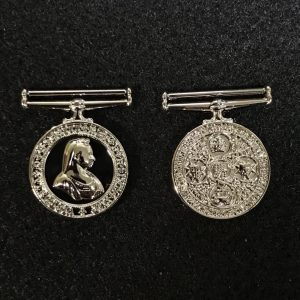 Miniature Service Medal of the Most Venerable Order of St. John of Jerusalem