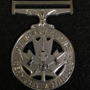 Full Size Fire Service Exemplary Service Medal