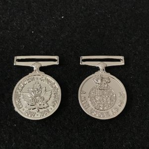 Miniature de la médaille 125 anniversaire de la Confédération du Canada