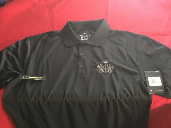 Close Protection Large Nike Dri-Fit Polo Black