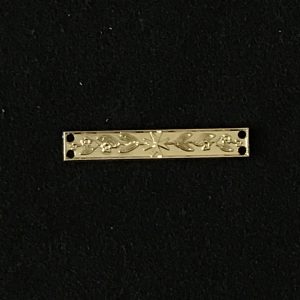 St John Service Medal Long Service Bar Gold, Full Size Bar